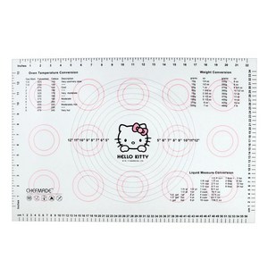 쉐프메이드 헬로키티 실리콘매트 베이킹작업판 60x40cm, 1개