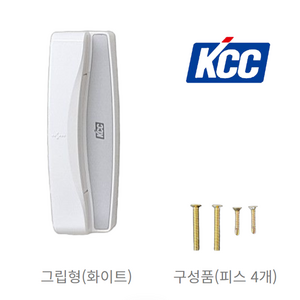 윈프로 KCC 자동손잡이 그립형, 1개, 화이트(좌/우 공용)