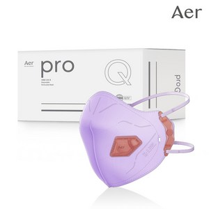 아에르 Po Q200F (프로 큐) 1급 방진마스크 1BOX (10개입) / 산업용 공사현장 분진 용접용, 아에르 PRO Q200F 1급 방진 (퍼플), 10개입, 1개