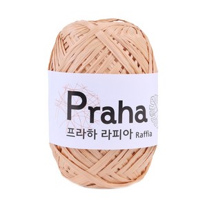 마마니트 프라하실 라피아 Raffia 100%, 04 옐로베이지, 1개