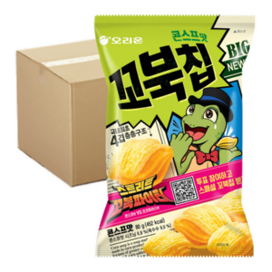 오리온 꼬북칩 콘스프맛, 80g, 12개