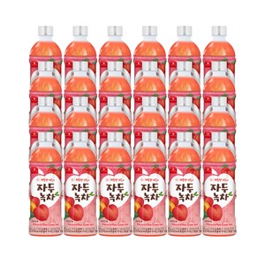 웰그린 스위츠 자두녹차 페트음료, 500ml, 24개