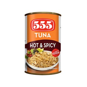 555 Tuna Hot&Spicy 튜나 핫&스파이시, 1개, 155g