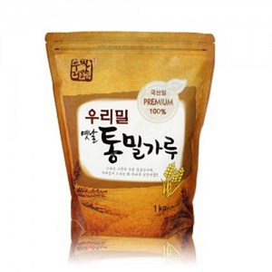 우리밀로 옛날 통밀가루, 1kg, 1개