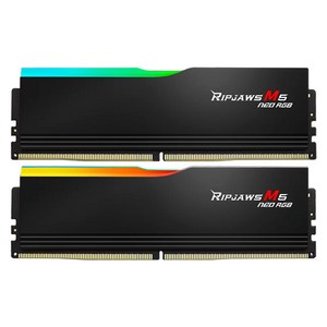 G.SKILL G.SKILL DDR5-6000 CL36 RIPJAWS M5 NEO RGB 블랙 패키지 (64GB(32Gx2)), 2개