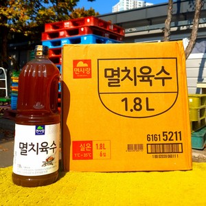 면사랑 멸치육수, 1.8L, 6개