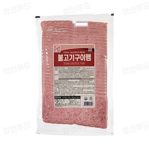 원하프불고기구이햄(슬)1kg/사조총알배송, 1kg, 10개