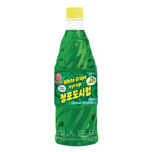 오뚜기 오쉐프 청포도시럽, 1개, 1kg