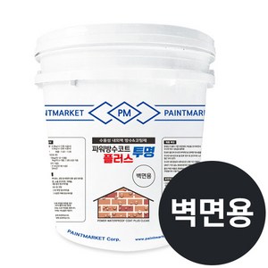 파워방수코트플러스 투명 벽면용 18kg 내외벽 방수제, 1개