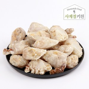 [사계절키친] 국내산 몽당 손질 절단꽃게(대) 1키로 20조각내외, 1kg(20조각 내외), 1개