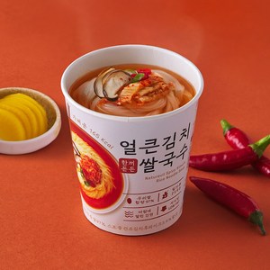 한끼든든 쌀국수 얼큰김치맛 소컵, 15개