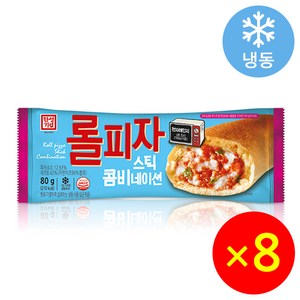 한성 롤피자스틱 콤비네이션, 80g, 8개