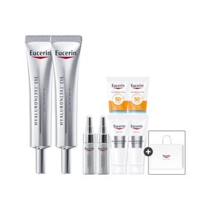[유세린] 하이알루론 3X 아이크림 15ml 2개 [증]하이알루론 3x 나이트 크림 20m, 1개