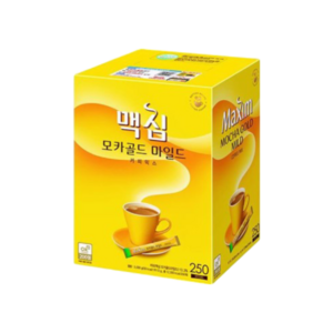 맥심 모카골드 커피믹스 250T+250T, 250개입, 2박스, 12g