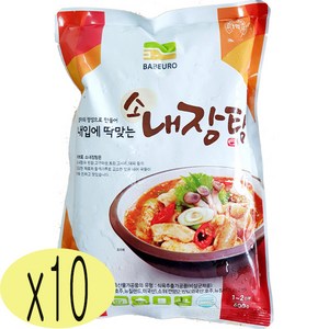 태양식품 냉동 소내장탕 600g-10개(6kg), 600g, 10개