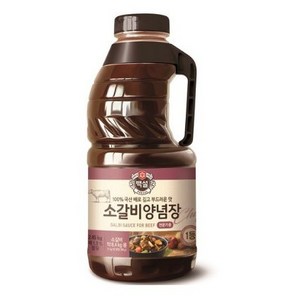 백설 소갈비 양념, 2.45kg, 1개