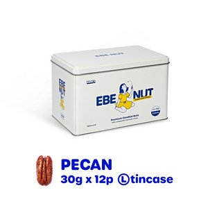 이베넛 피칸정과 강정 선물 소포장 30g 12팩 360g 틴케이스증정, 피칸 30g x 12ea(360g)틴케이스증정, 1박스