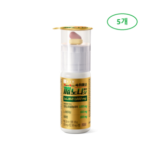 종근당 깨노니 땡큐샷 숙취해소제, 5개, 30ml