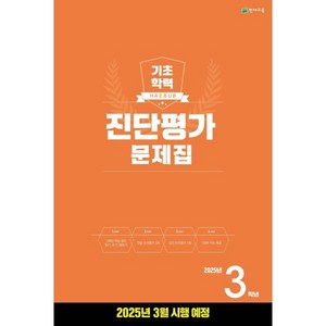 기초학력 진단평가 문제집 3학년(8절)(2025)