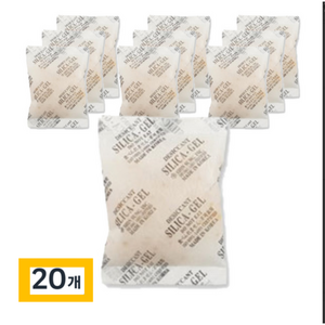 실리카겔 제습제 방습제 50그램 100그램 20ea, 50g, 20개