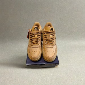 [ALL 정품] 나이키 NIKE 에어 포스 1 07 WB 우먼 플랙스 검 라이트 브라운 블랙 위트 클래식 AF1 헤리티지 스타일 패션스니커즈 FZ7372-200