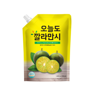 바로푸드 오늘도 깔라만시, 1L, 1개