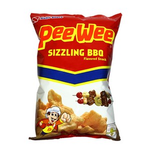 PeeWee Sizzling BBQ 피위 시즐링 바베큐맛, 1개, 95g