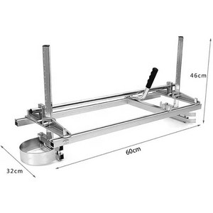 체인톱 가이드 엔진톱 나무 수평 절단 원목 절단 벌목, 체인톱 가이드 + 최대 24인치 + 60cm, 1개