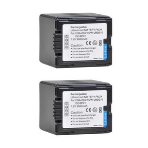 3000mAh CGA-DU21 배터리 NV-GS10, 03 2 batteries, 2개