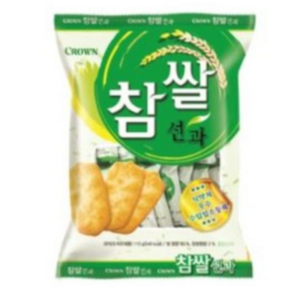 크라운 참쌀선과, 115g, 6개