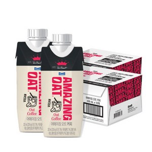 어메이징오트 폴 바셋 콜드브루 오트 커피, 330ml, 12개
