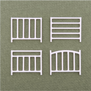 울타리 난간 4종 건축모형 가구모형 1:500 1:400 1:300 1:250 1:200 1:150 1:100 1:75 1:60 1:50 1:40 1:30 1:25 (N_085), 세로형, 1개