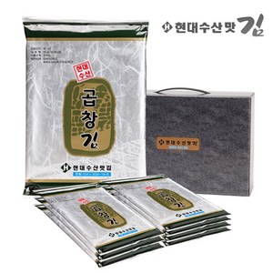 현대수산맛김 보령 대천김 곱창김, 6개, 20g