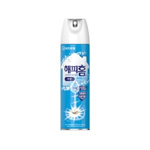 해피홈 유한양행 에어로솔 수성 살충제 무향, 500ml, 20개