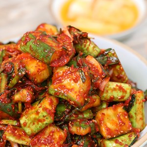 셰프애찬 오이부추김치 오이 김치, 1kg, 1개