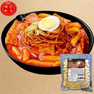 쫄면 국물떡볶이 400g (튀김선택옵션), 1개