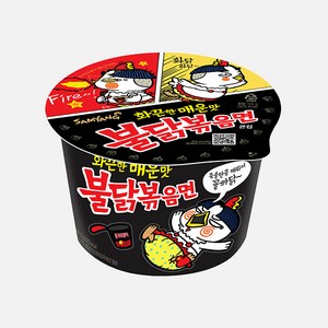 삼양 불닭볶음면 큰컵 105g, 11개