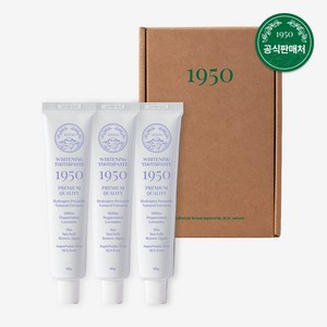 1950 제주 라벤더 화이트닝 치약, 3개, 90g