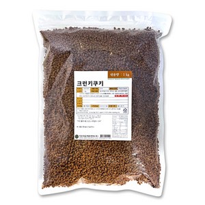 크런키쿠키 1kg/초코/크런키/쿠키/크런치/초코칩/초콜릿/초콜렛/음료/커피/토핑/오레오/프라페/제과/제빵, 1kg, 1개