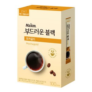 맥심 모카골드 부드러운 블랙 커피믹스, 2.7g, 100개입, 3개