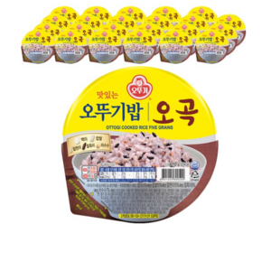 오뚜기 오곡밥, 210g, 24개