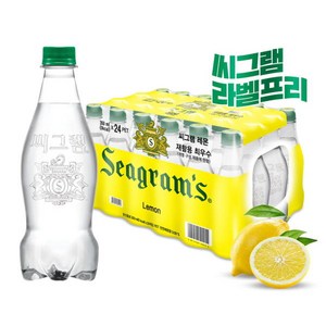 코카콜라 씨그램 레몬 450ml x 20펫 탄산수, 20개