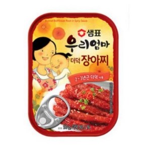 샘표 우리엄마 더덕장아찌 통조림, 90g, 3개