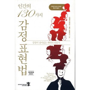 인간의 130가지 감정 표현법:감정이 살아있는 캐릭터 만들기, 인피니티북스