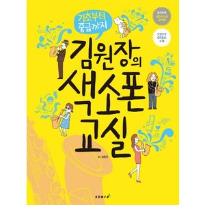 김원장의 색소폰 교실:기초부터 중급까지, 스코어(scoe), 편집부 저