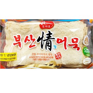 도미표 부산 정 어묵 800g / 사각어묵 해정식품 냉장 오뎅, 1개