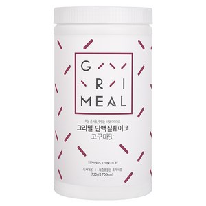 그리밀 단백질쉐이크 고구마맛, 750g, 1개