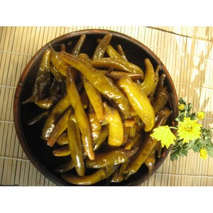 [배가원] 고추 장아찌 맵지않은맛 500g, 1개