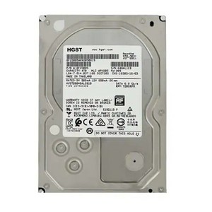 HGST Ultasta 7K6000 리퍼비시 HUS726040ALE610 4TB