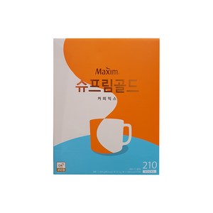 맥심 슈프림골드 커피믹스 13.5g X 210스틱 1개, 210개입